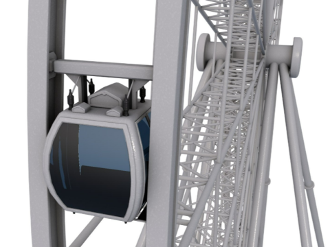 Ferris Wheel Modello 3D
