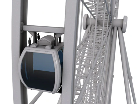 Ferris Wheel 3D Model