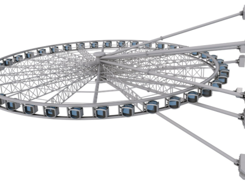 Ferris Wheel Modello 3D