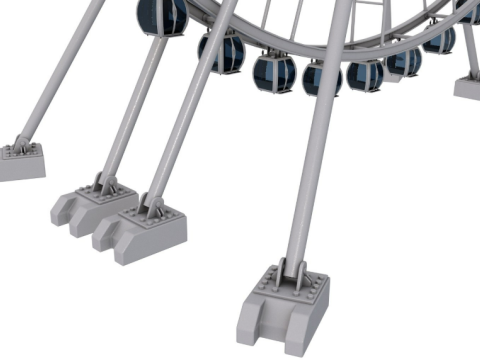 Ferris Wheel Modello 3D