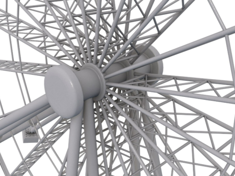 Ferris Wheel Modello 3D