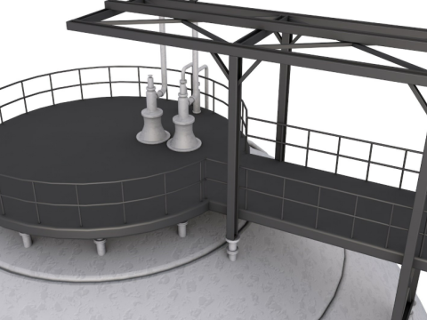 Refinery Modules collection Modelo 3D
