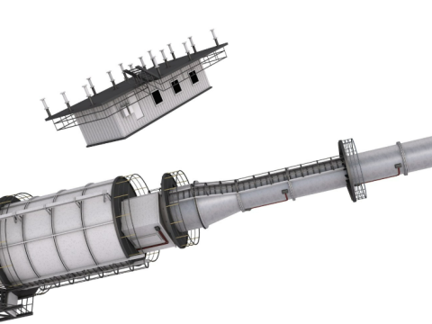 Refinery Modules collection Modelo 3D