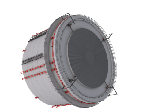 Refinery Modules collection Modelo 3D