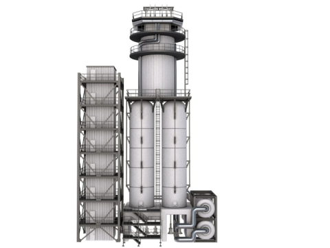 Refinery Modules collection Modelo 3D