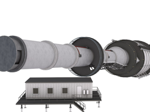 Refinery Modules collection Modelo 3D