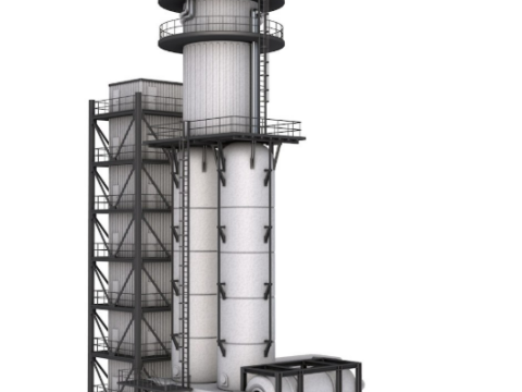Refinery Modules collection Modelo 3D