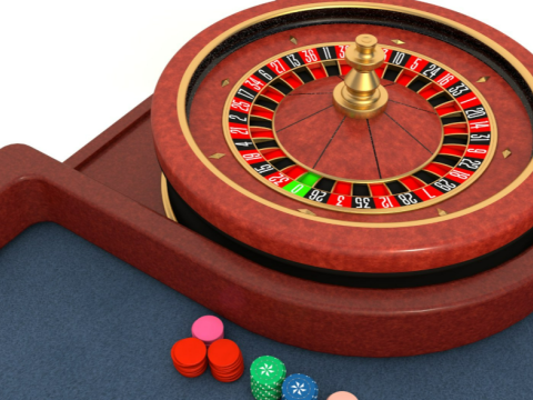 Roulette Table Model 3D