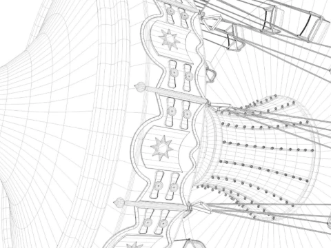 Lunapark Gezisi 3D Model