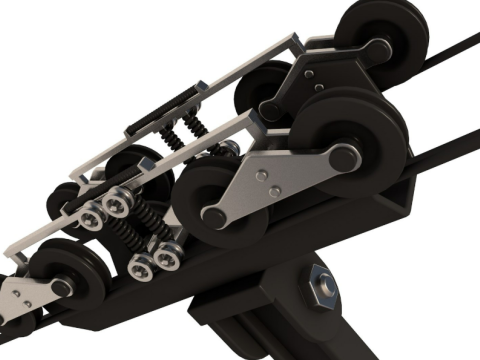Ski Gondola Lift Towers collection 3Dモデル