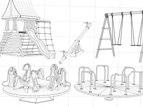 Playground Collection Modèle 3D