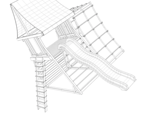 Koleksi Taman Bermain Model 3D