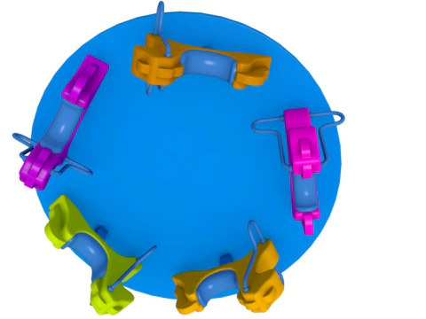 Koleksi Taman Bermain Model 3D