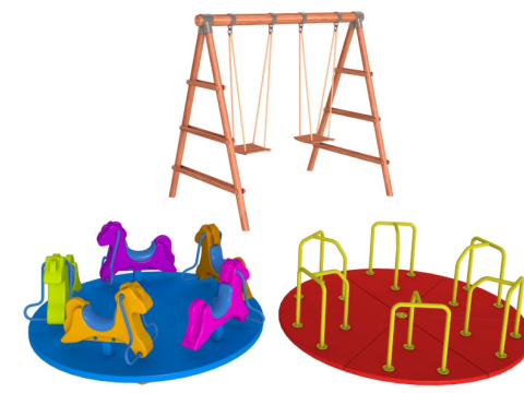 Playground Collection 3Dモデル
