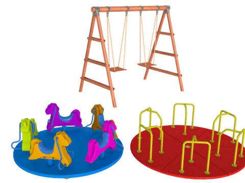 Playground Collection 3D Model