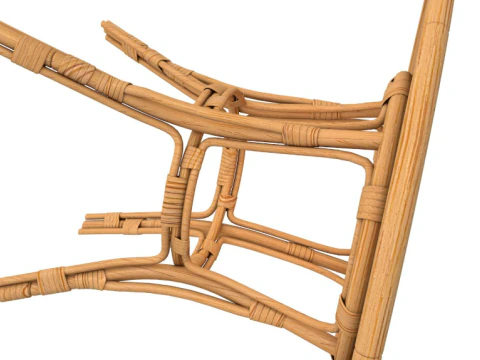 Dining Table with Chairs Set 3D Model