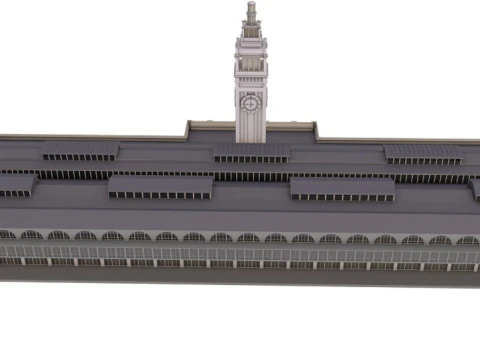 Ferry Building San Francisco 3D Model