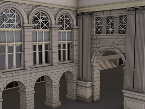 Ferry Building San Francisco 3D Model