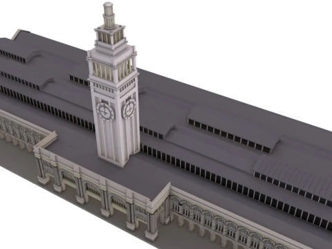 Ferry Building San Francisco 3D Model