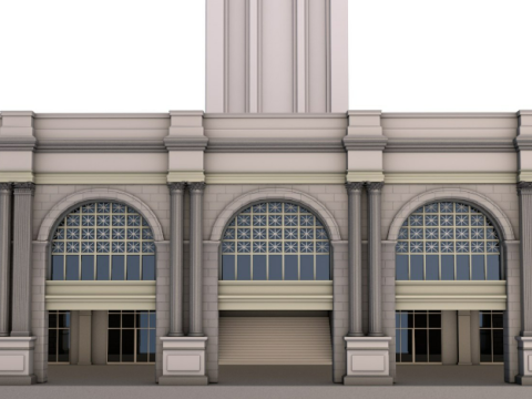 Ferry Building San Francisco 3D 모델