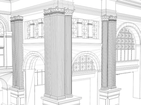 Ferry Building San Francisco 3D Model