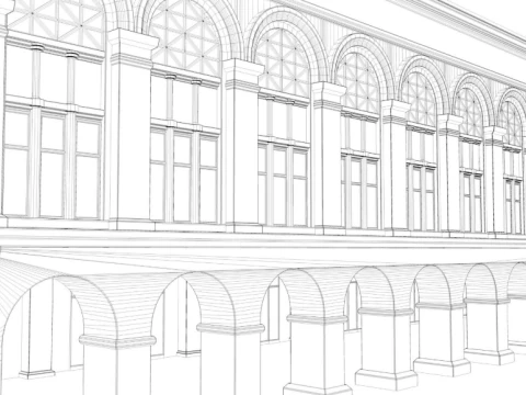 Ferry Building San Francisco 3D Model