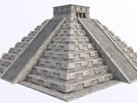 Chichen Itza 3D Модель