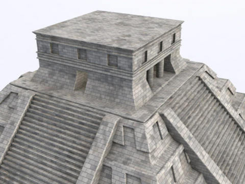 Chichen Itza 3D Model
