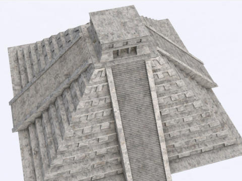 Chichen Itza 3D Модель