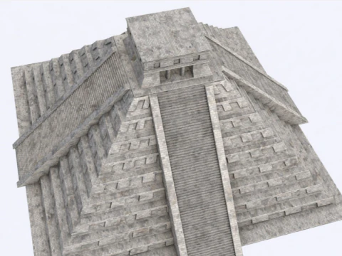 Chichen Itza 3D Model
