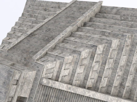 Chichen Itza 3D Model