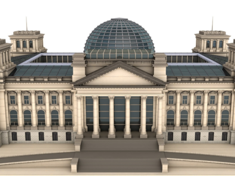 Reichstag building Modèle 3D