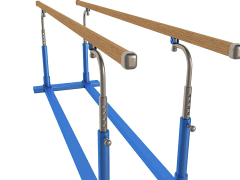 Gymnastics Equipment Collection 3D Model