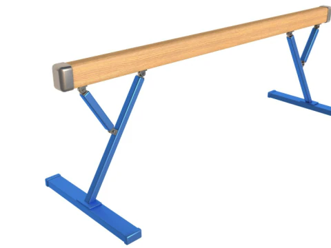 Gymnastics Equipment Collection 3D Model