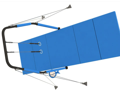 Gymnastics Equipment Collection 3D Model