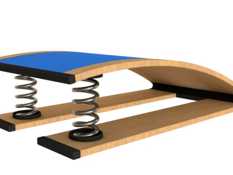 Gymnastics Equipment Collection 3D Model