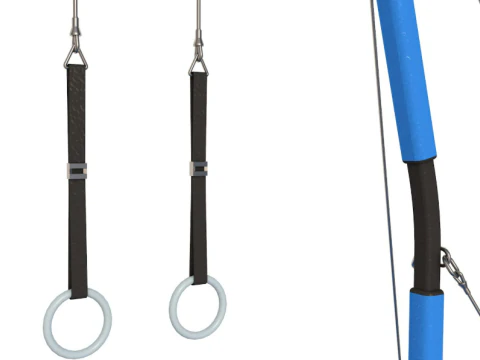 Gymnastics Equipment Collection 3D Model