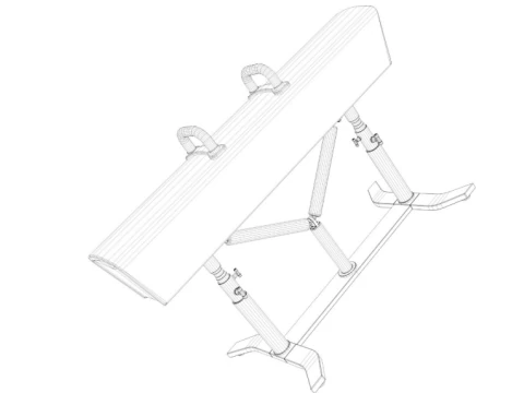Gymnastics Equipment Collection 3D Model
