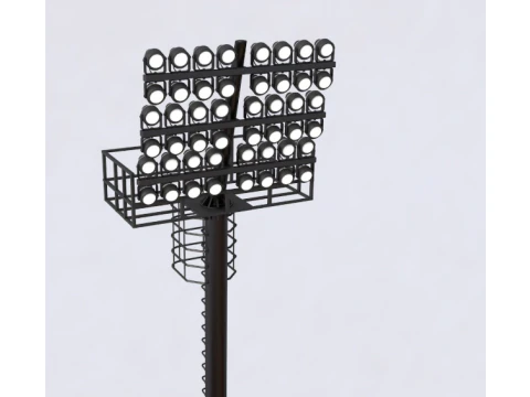 Basket Ball Field 3D Model