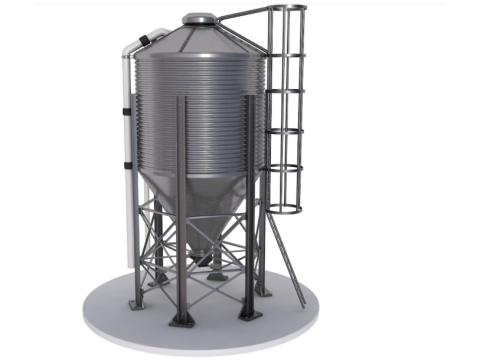 Silo 3Dモデル