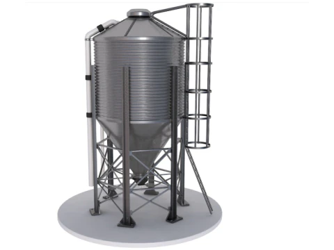 Silo Modello 3D
