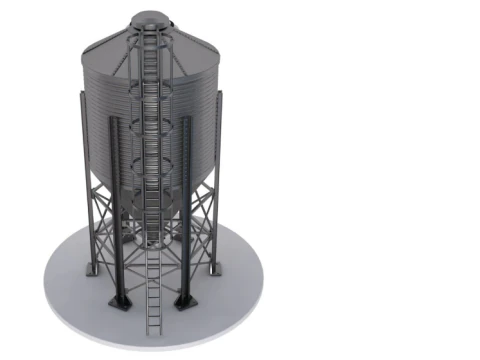 Silo 3D Model