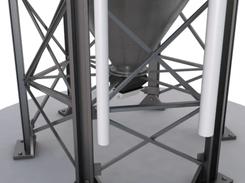 Silo 3D Model