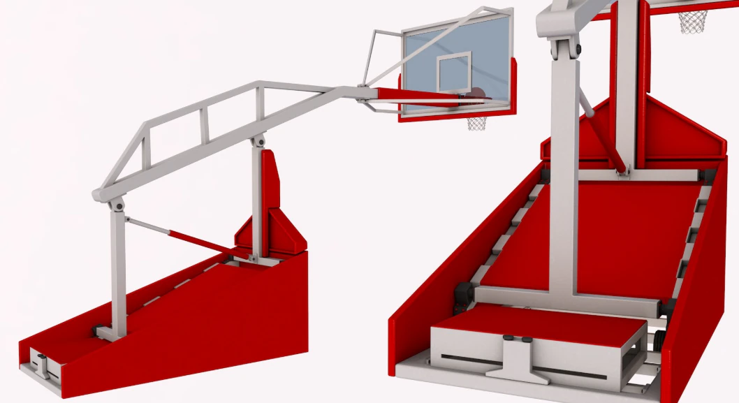 Basketball Hoop 3D Model .c4d .max .obj .3ds .fbx .stl .blend