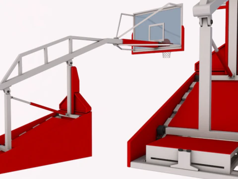 Basketball Hoop 3D Model