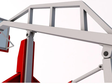 Basketball Hoop 3D Model