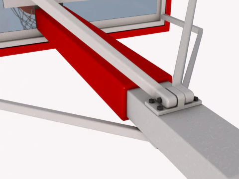 Basketball Hoop 3D Model