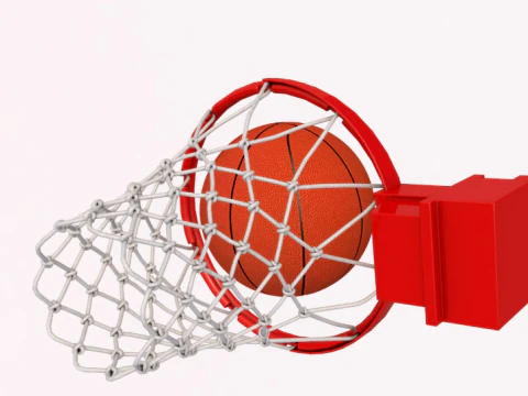 Basketball Hoop 3D Model