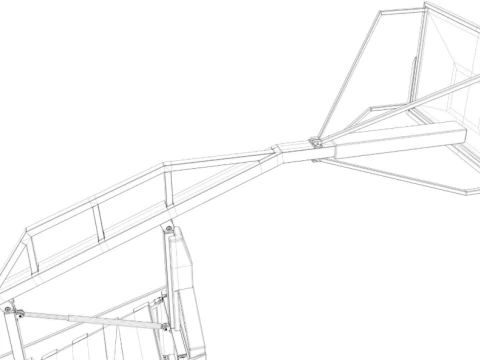 Basketball Hoop 3D Model