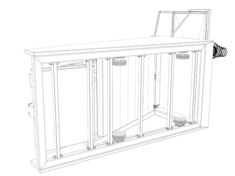 Basketball Hoop 3D Model